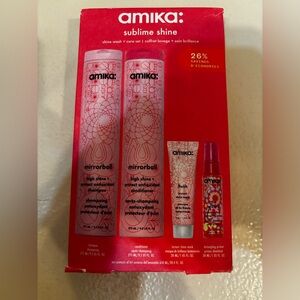 Amika Sublime shine wash and care set